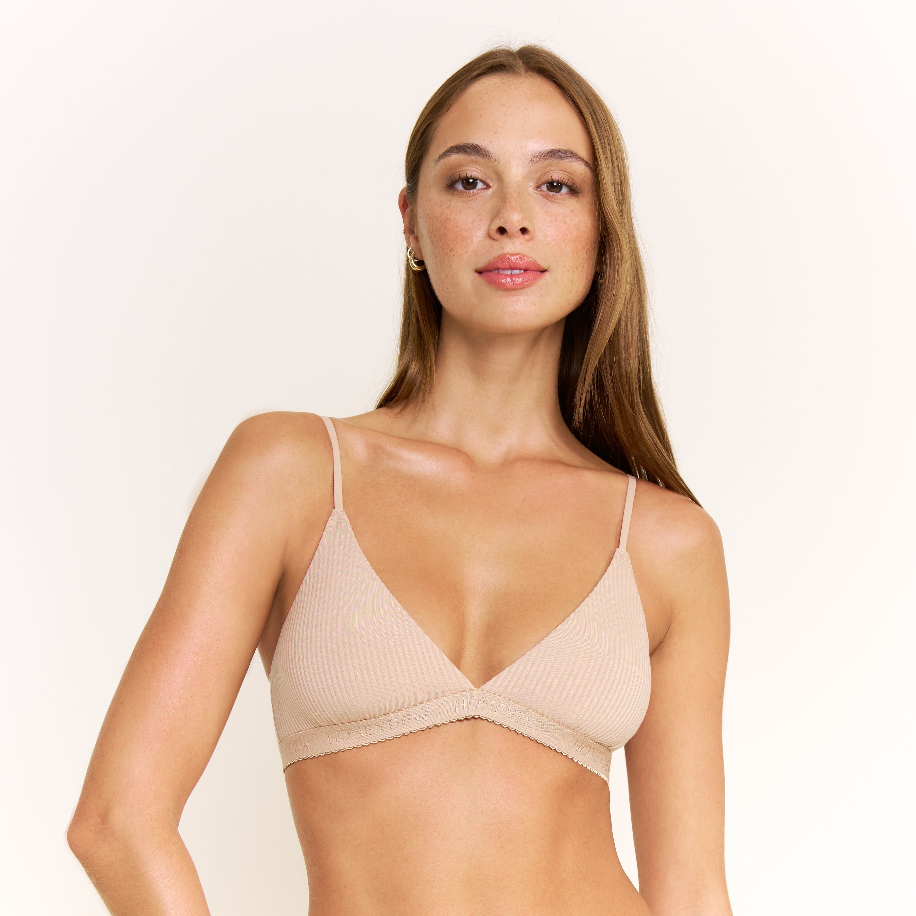Emma Bralette in Nude