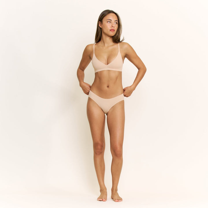 Breeze Luxe Bra in Nude
