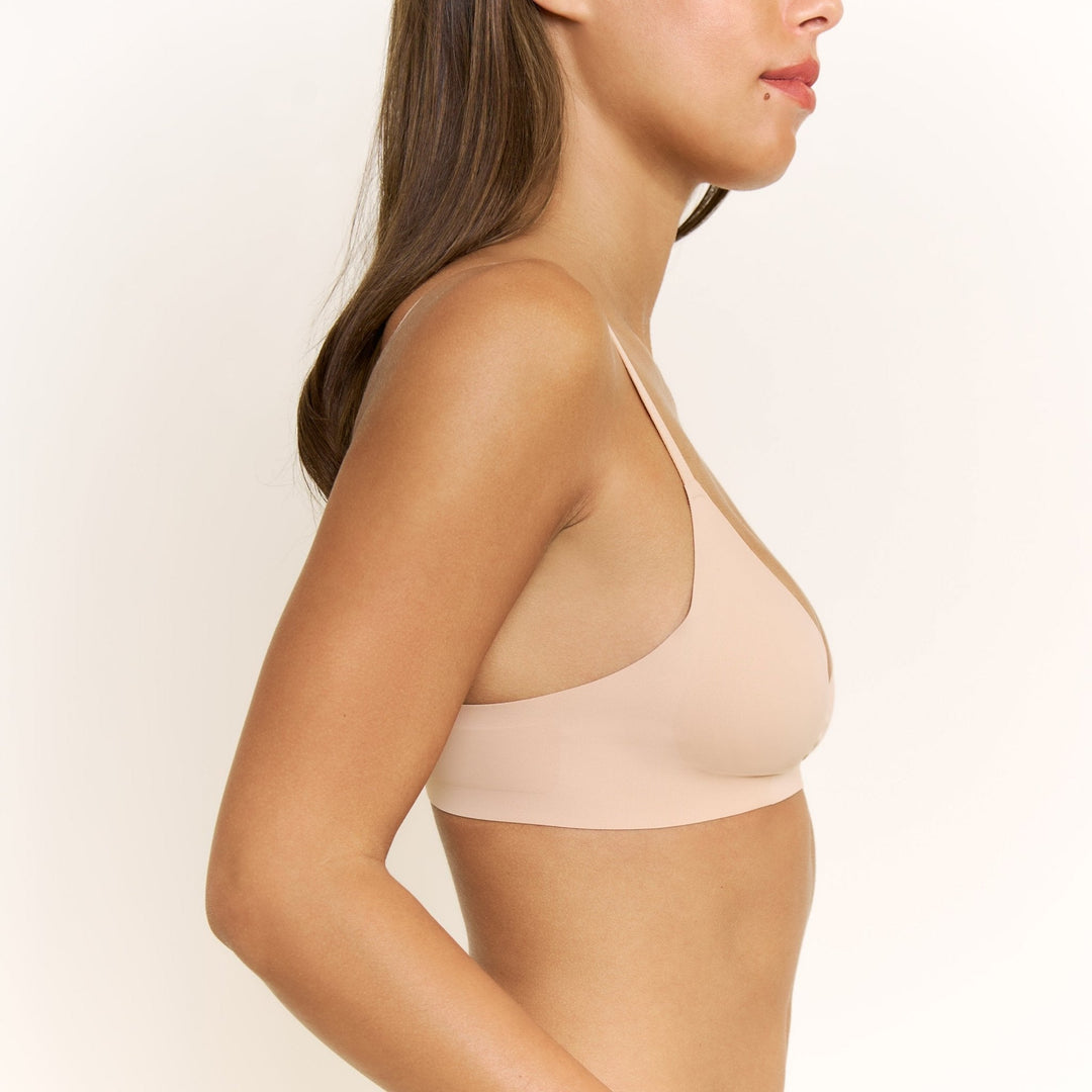 Breeze Luxe Bra in Nude