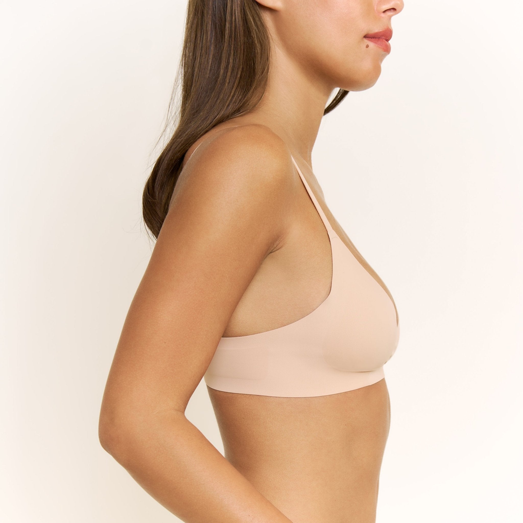 Breeze Luxe Bra in Nude