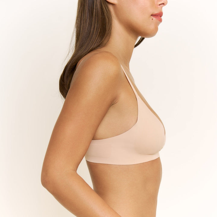 Breeze Luxe Bra in Nude