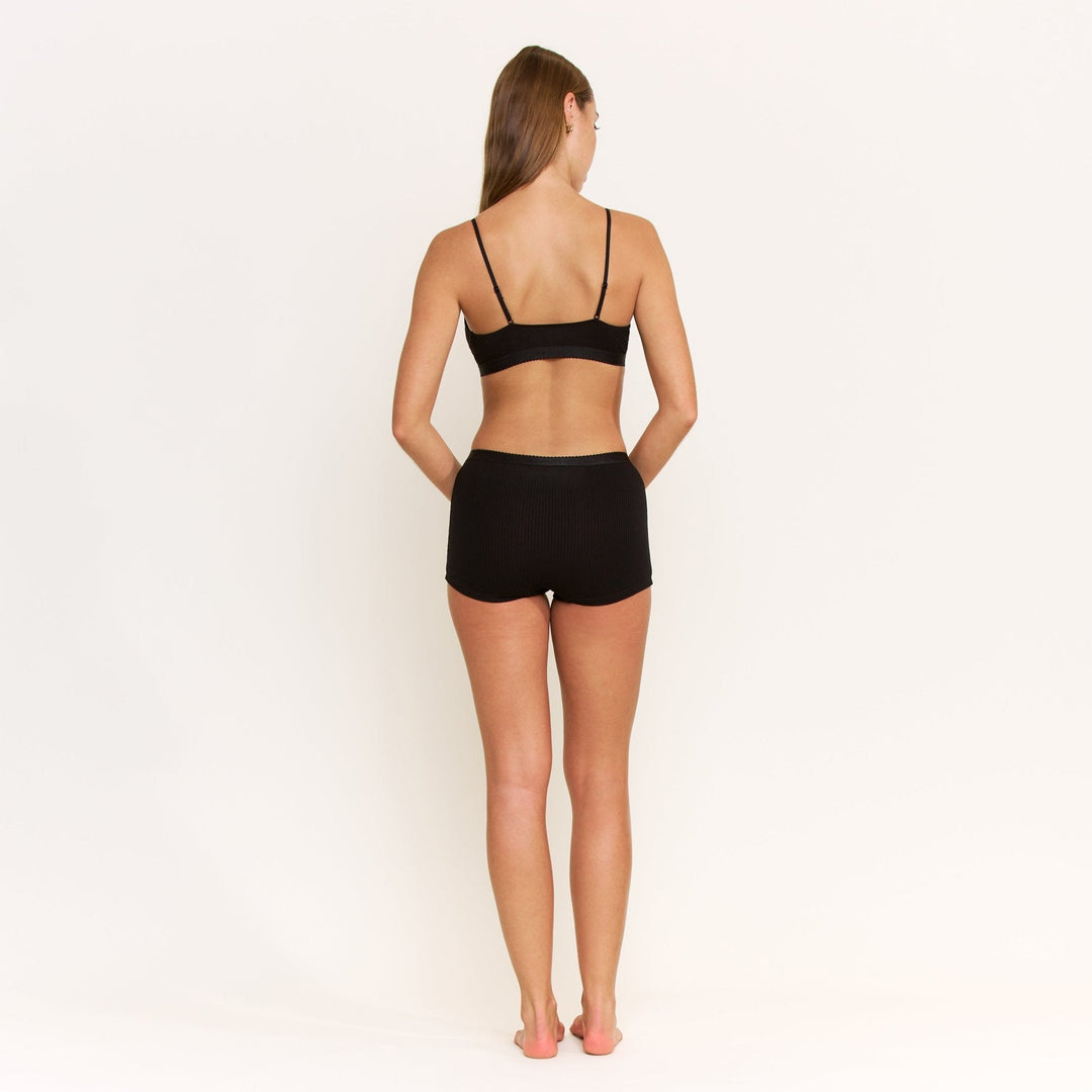 Emma Boyshort in Black
