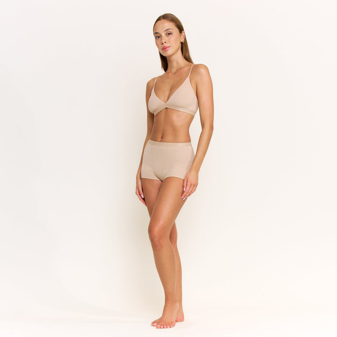 Emma Bralette in Nude