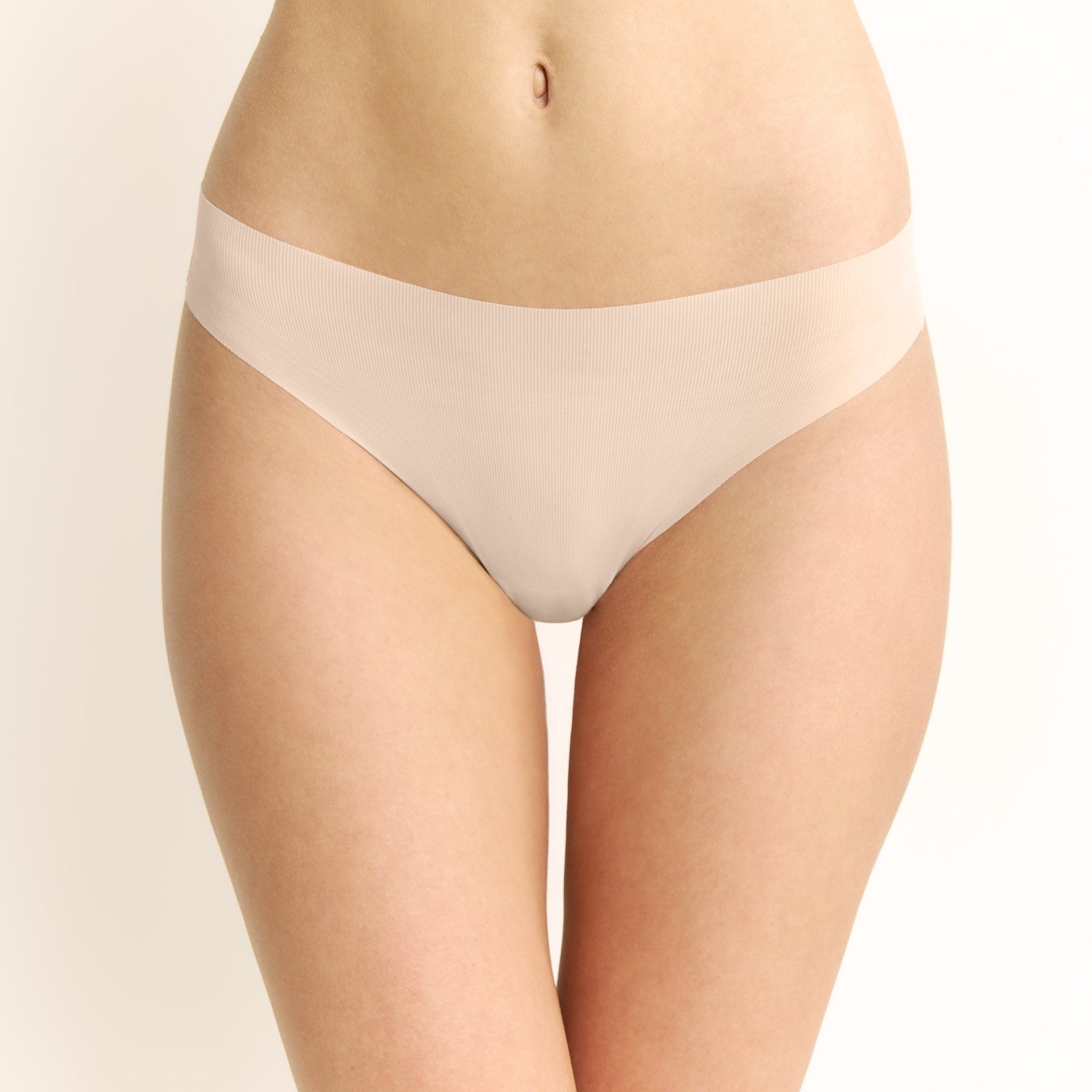 Like Nothing Thong 3-Pack in Basics & Budding Pink