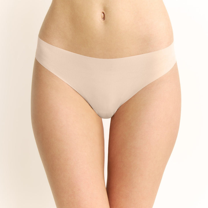 Like Nothing Thong 3-Pack in Basics &amp; Budding Pink