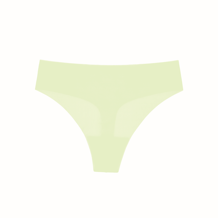 Like Nothing Thong in Pistachio
