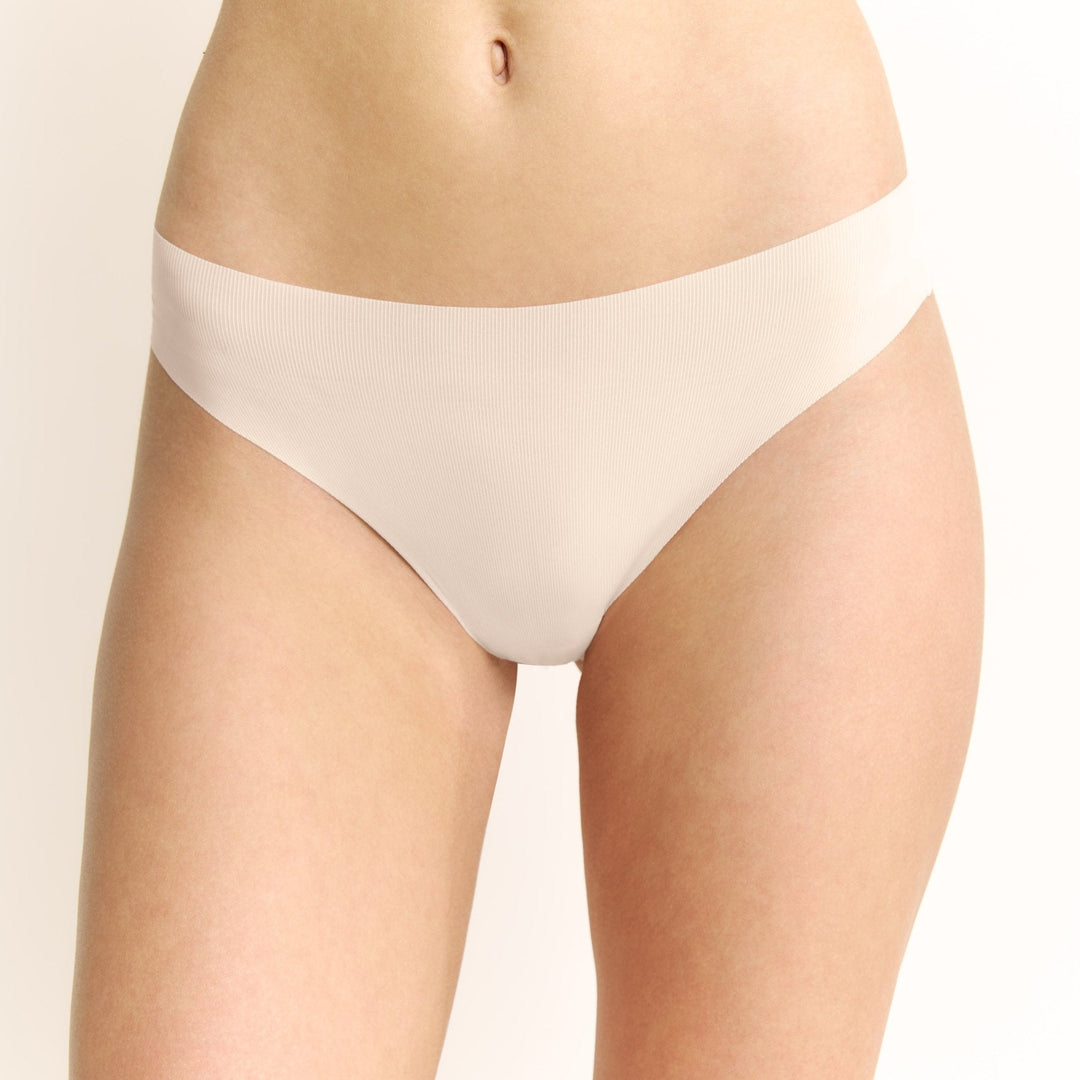 Like Nothing Thong in Sunset Coral