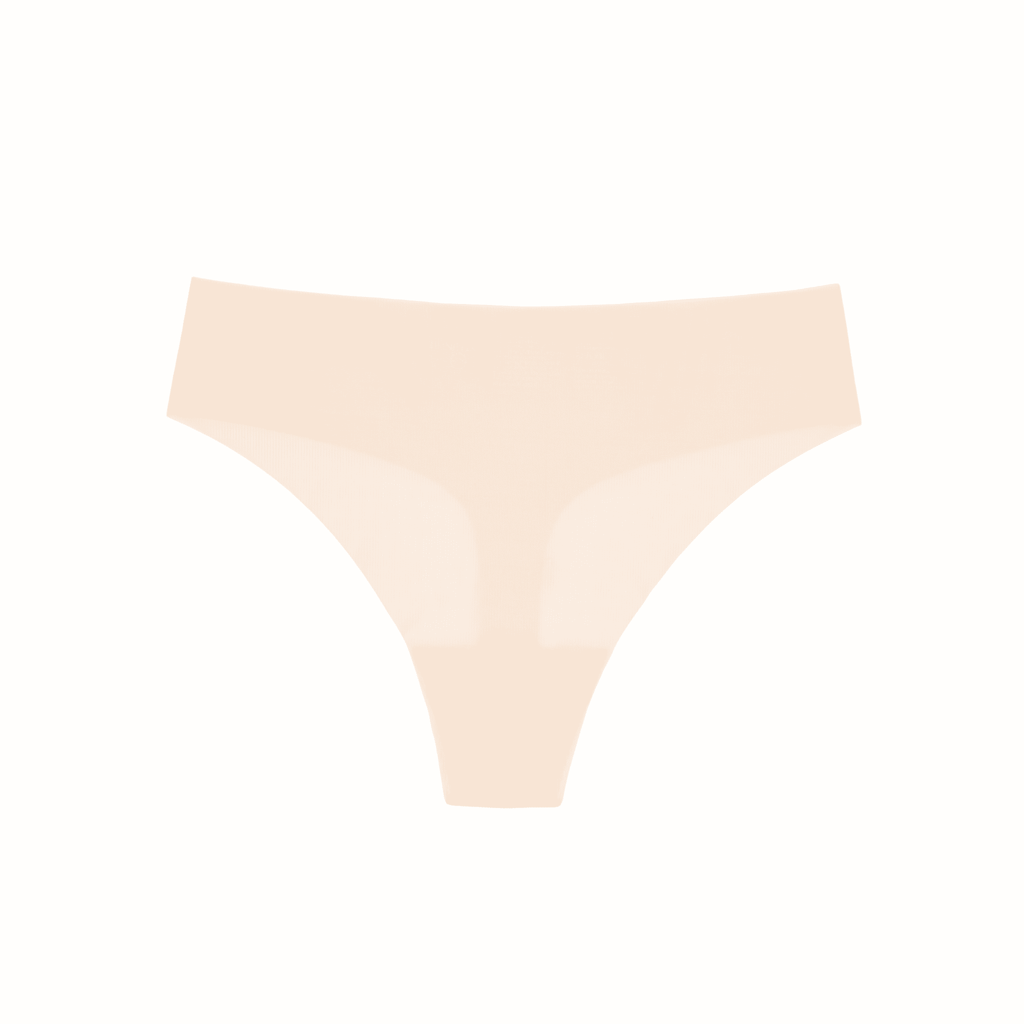 Like Nothing Thong in Sunset Coral