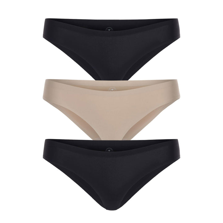 Skinz Hipster 3-Pack In Black/Nude/Black